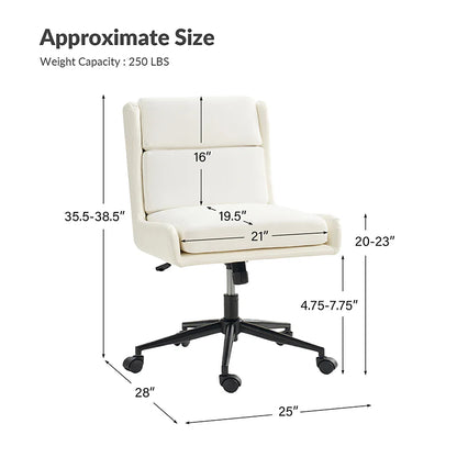 Tobie Modern Ergonomics Faux Leather Office Chair