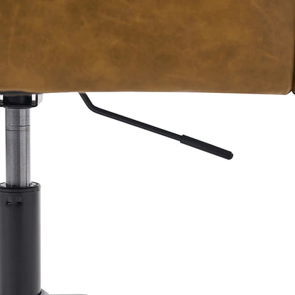 Fabius Mid-Century Modern Height-Adjustable Swivel Office Chair
