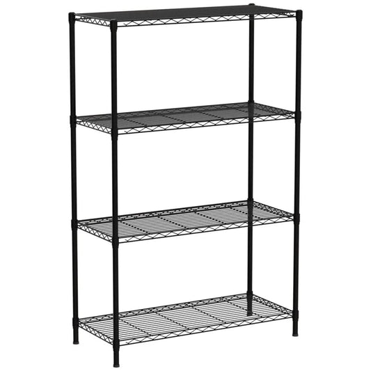 4/5-Tier Steel Shelving Unit Heavy-Duty Storage Rack