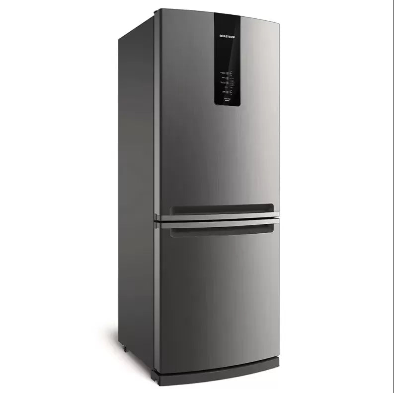 Brastemp BRE57AK Frost Free Refrigerator with Turbo Ice Inverse - 443L