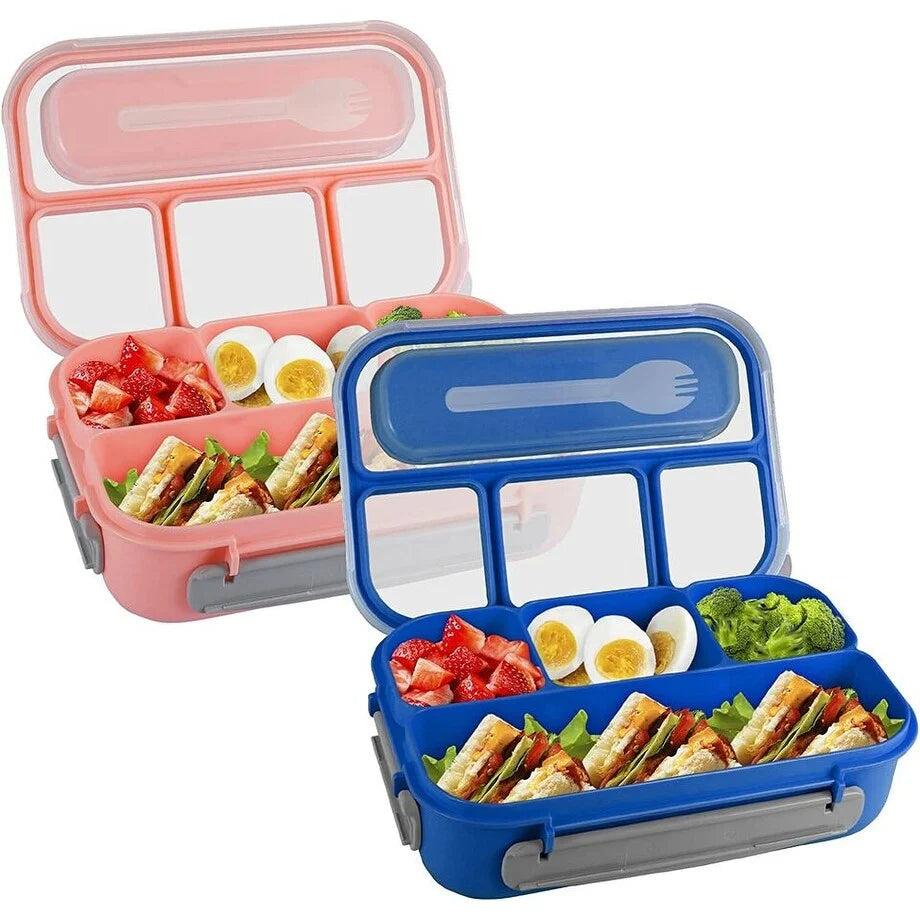 1L Bento Lunch Box with 4 Compartments