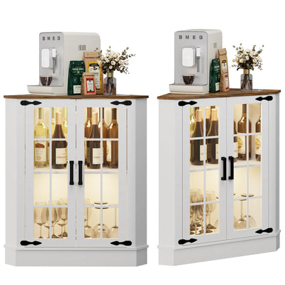 20"Wide Corner Storage Cabinet - N/A