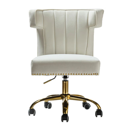 Nadine Velvet Office Chair