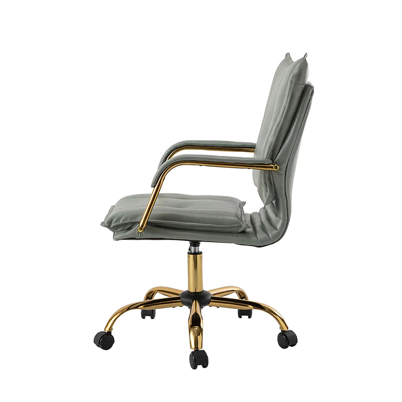 Michele Vegan Leather Task Accent Chair