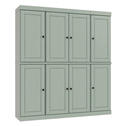 100% Solid Wood 65" Kitchen China Pantry Buffet by Palace Imports - 65" x 71.5"