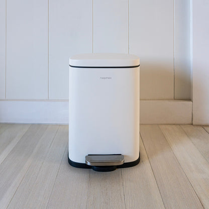 happimess 13-Gallon Trash Can with Soft-Close Lid and FREE Mini Trash Can