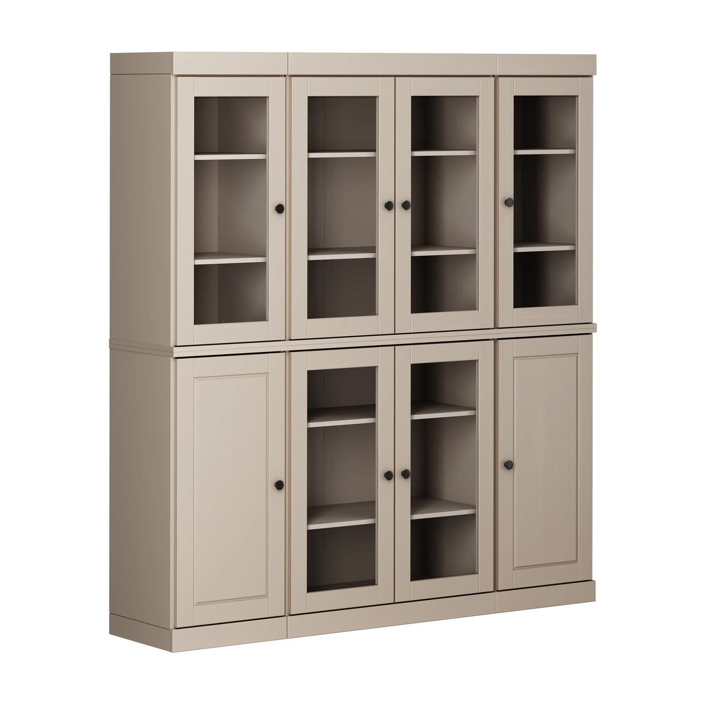 100% Solid Wood 65" Kitchen China Pantry Buffet by Palace Imports - 65" x 71.5"
