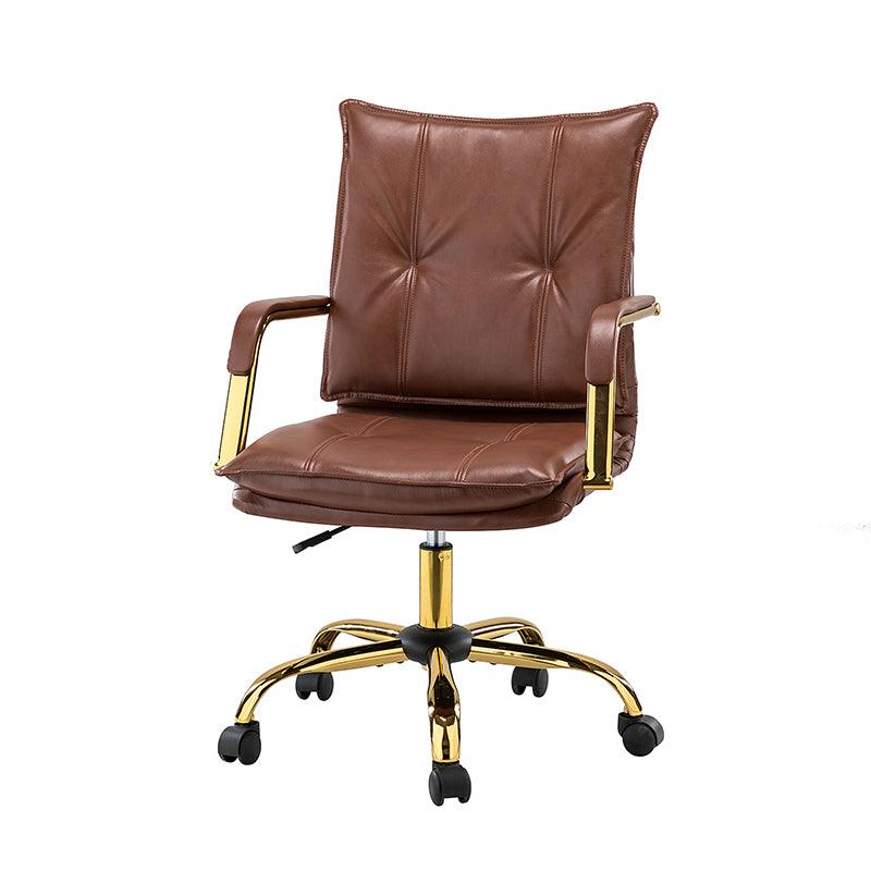 Michele Vegan Leather Task Accent Chair