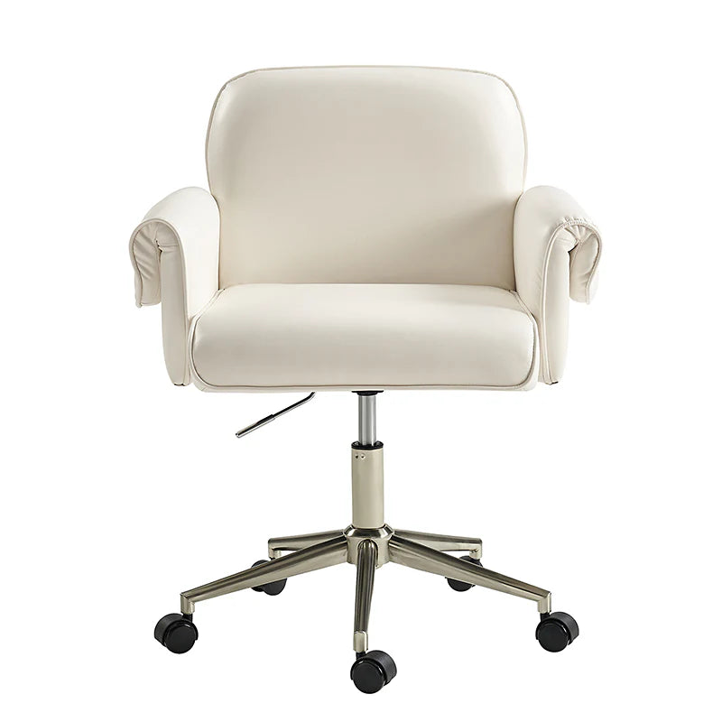Ernst Modern Fabric Leather Swivel Task Chair
