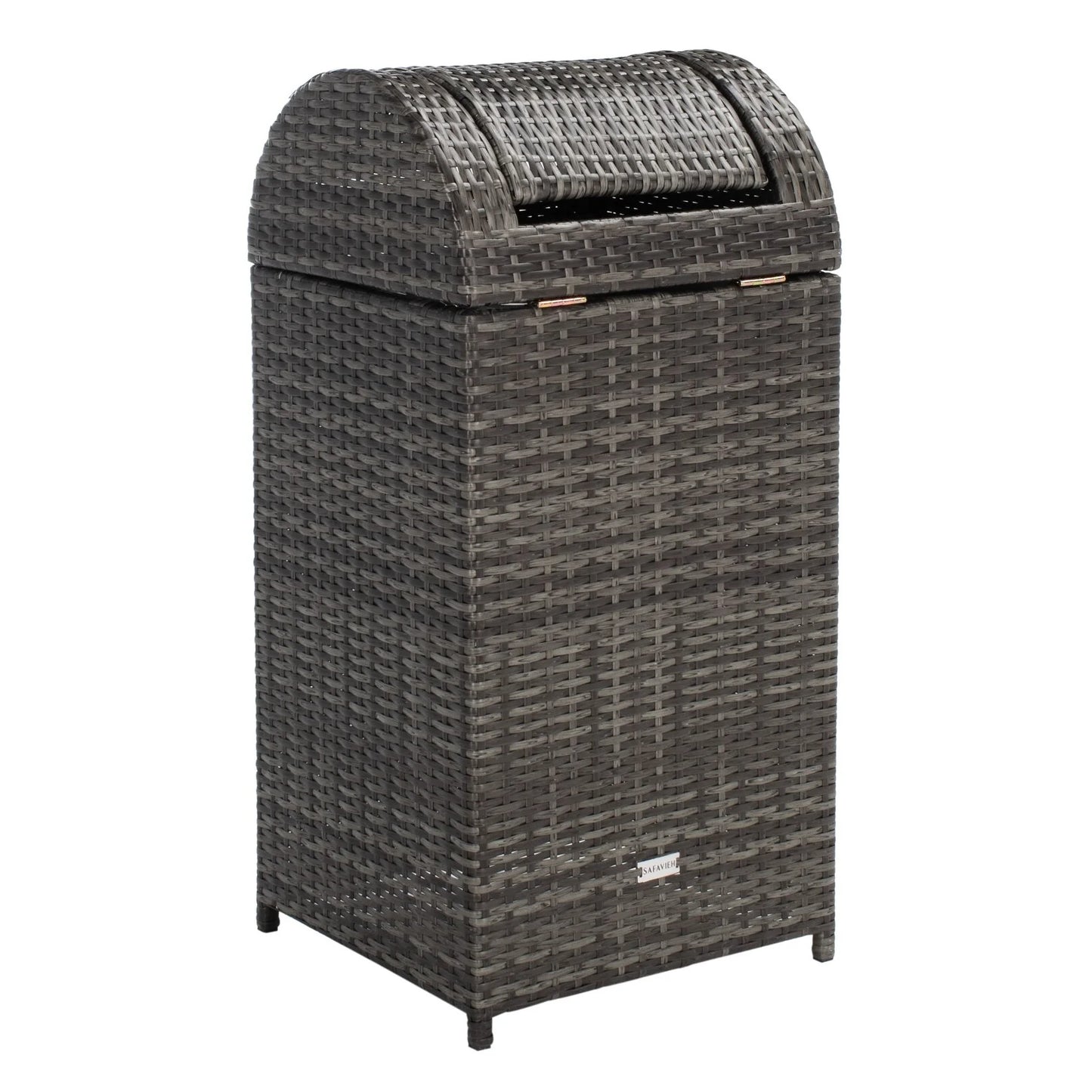 SAFAVIEH Outdoor Karyme Trash Bin (Fully Assembled)