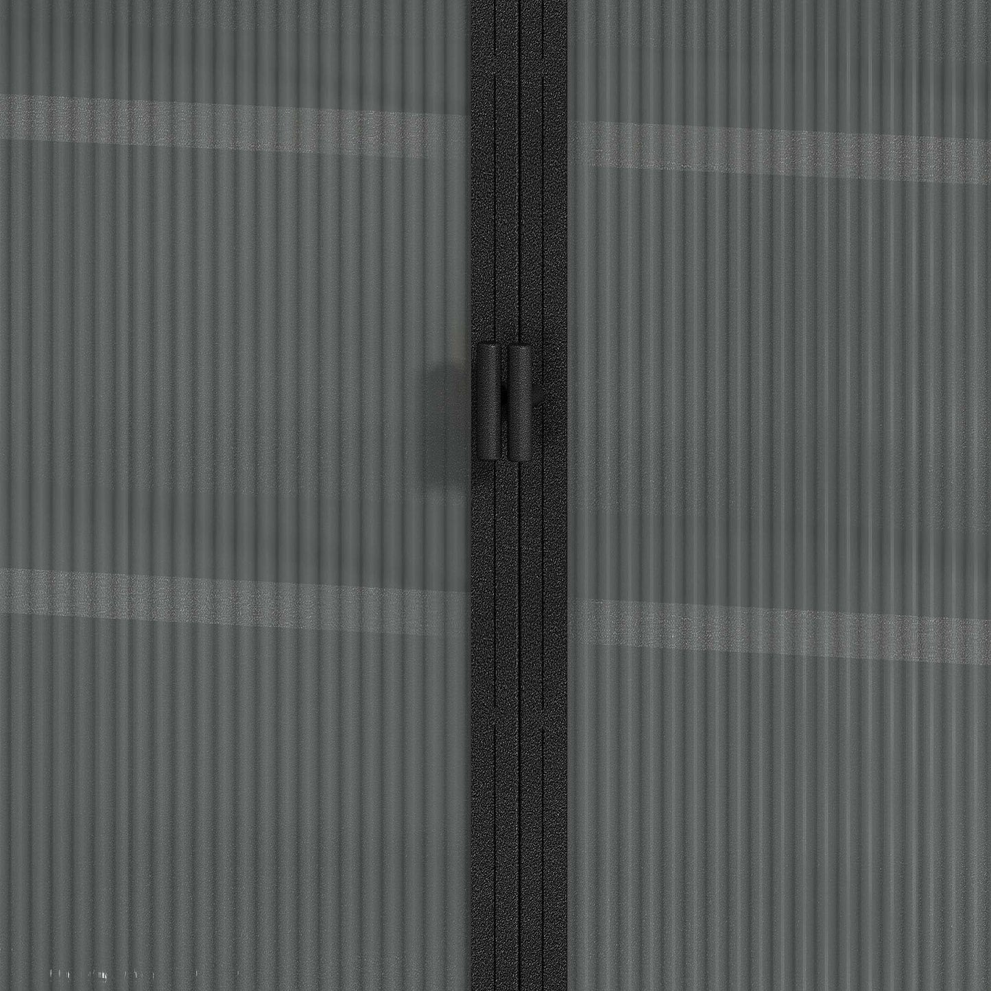 Retro Style Glass Door Wall Cabinet