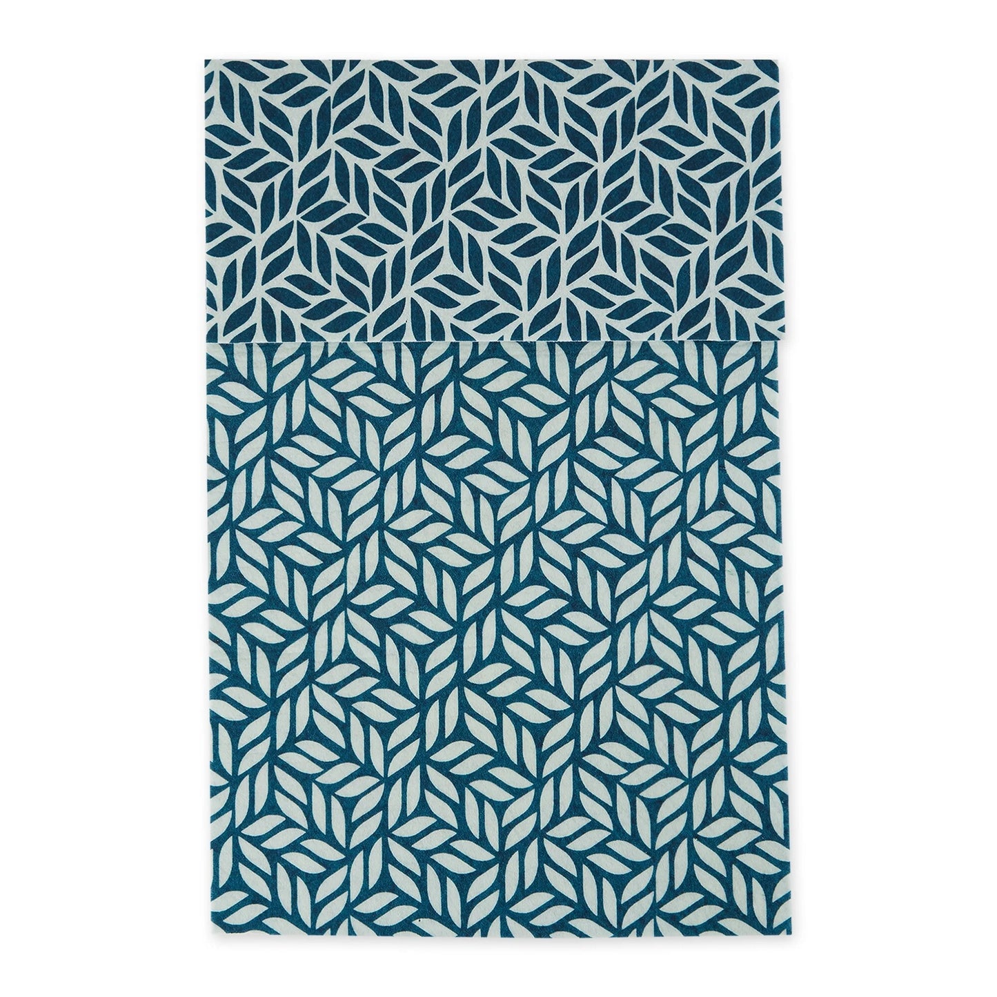 DII Nautical Blue Market Print Fridge Liner (Set of 6)
