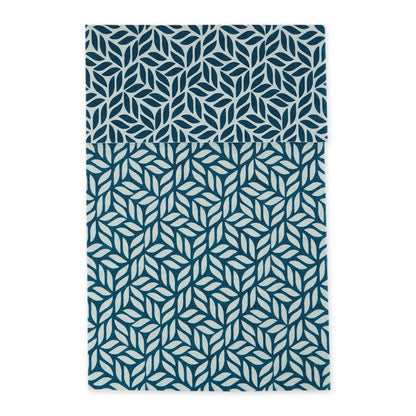DII Nautical Blue Market Print Fridge Liner (Set of 6)