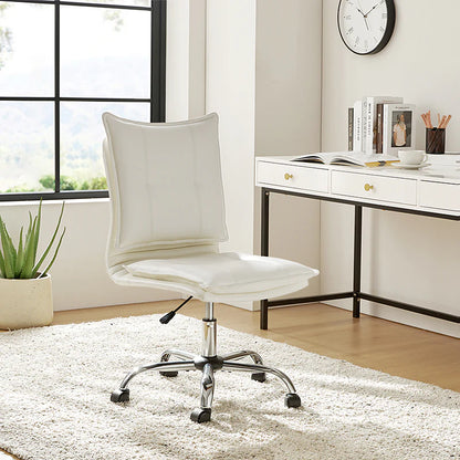 Edwin Leather Swivel Task Chair