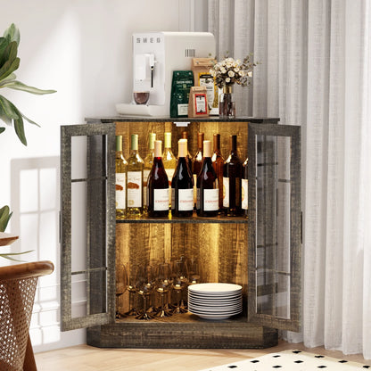 20"Wide Corner Storage Cabinet - N/A