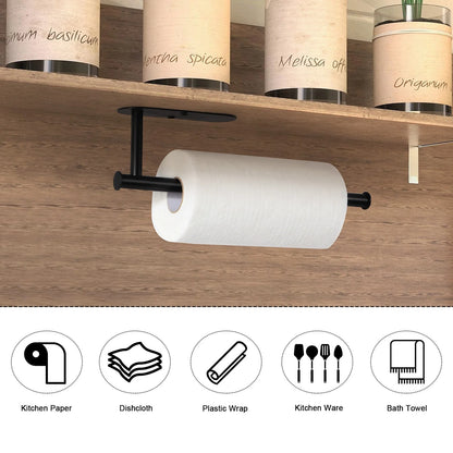 2 Pack Paper Towel Holder Under Cabinet - 2PCS