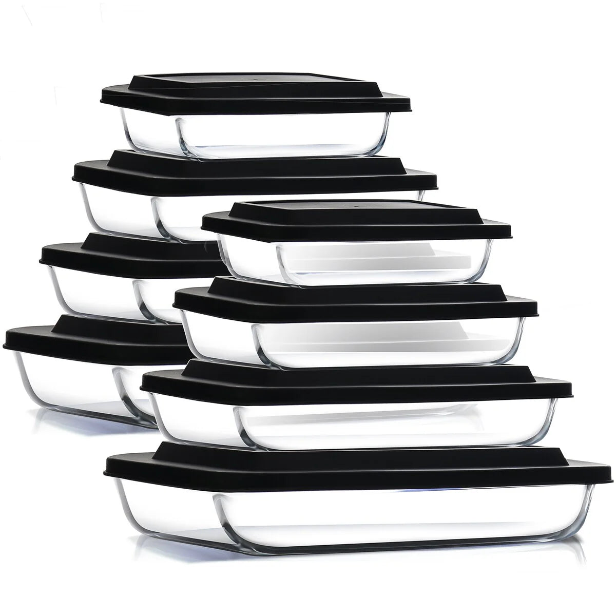 Eatex Baking Lasagna Pans Set with lid
