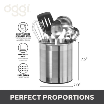 Jumbo Rotating Utensil Holder (7" dia x 7.5" H)