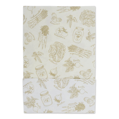 DII Nautical Blue Market Print Fridge Liner (Set of 6)