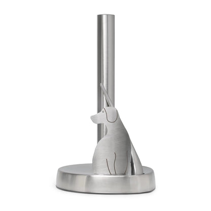 Woof Stainless Steel Spring Tension Paper Towel