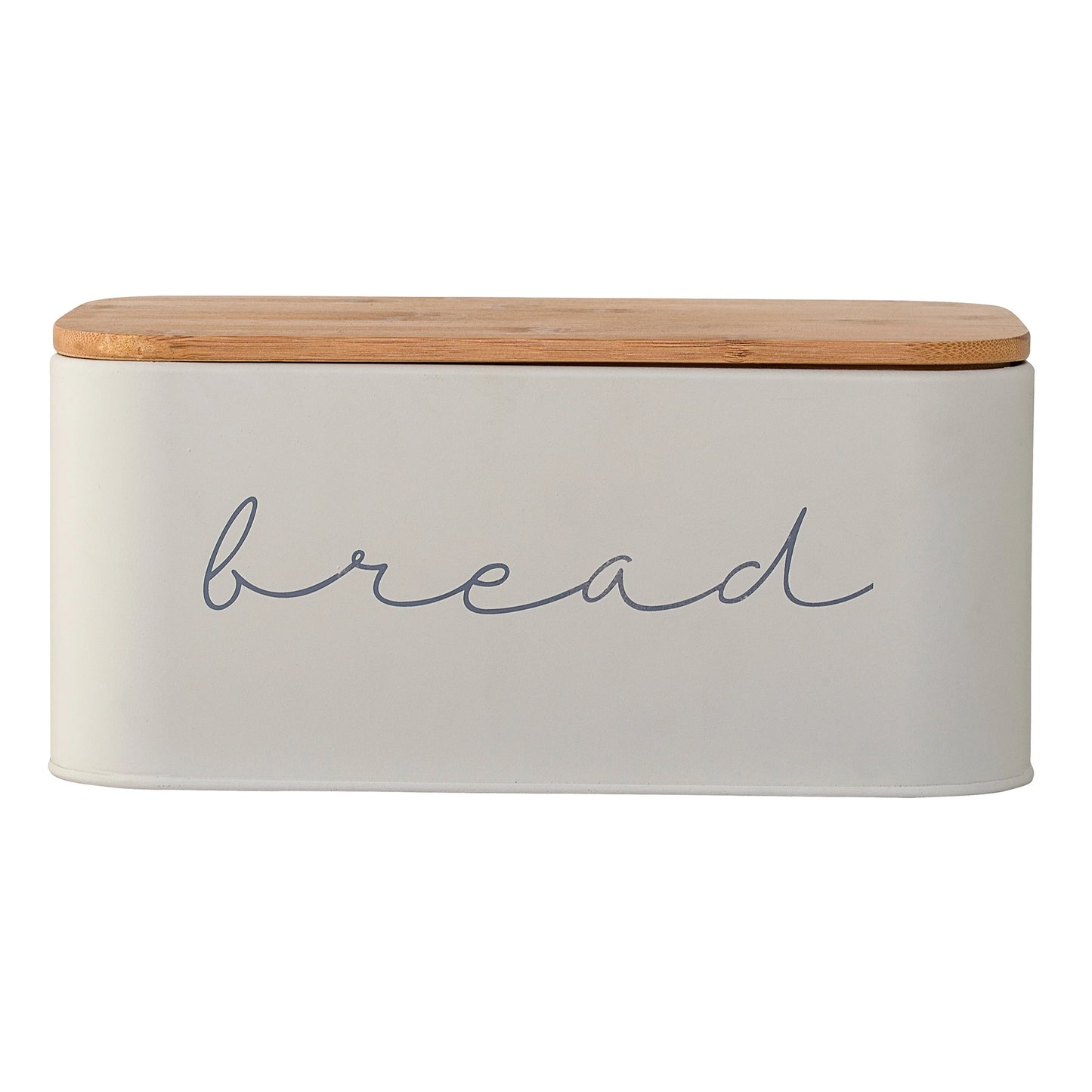 Metal "Bread" Bin with Bamboo Lid