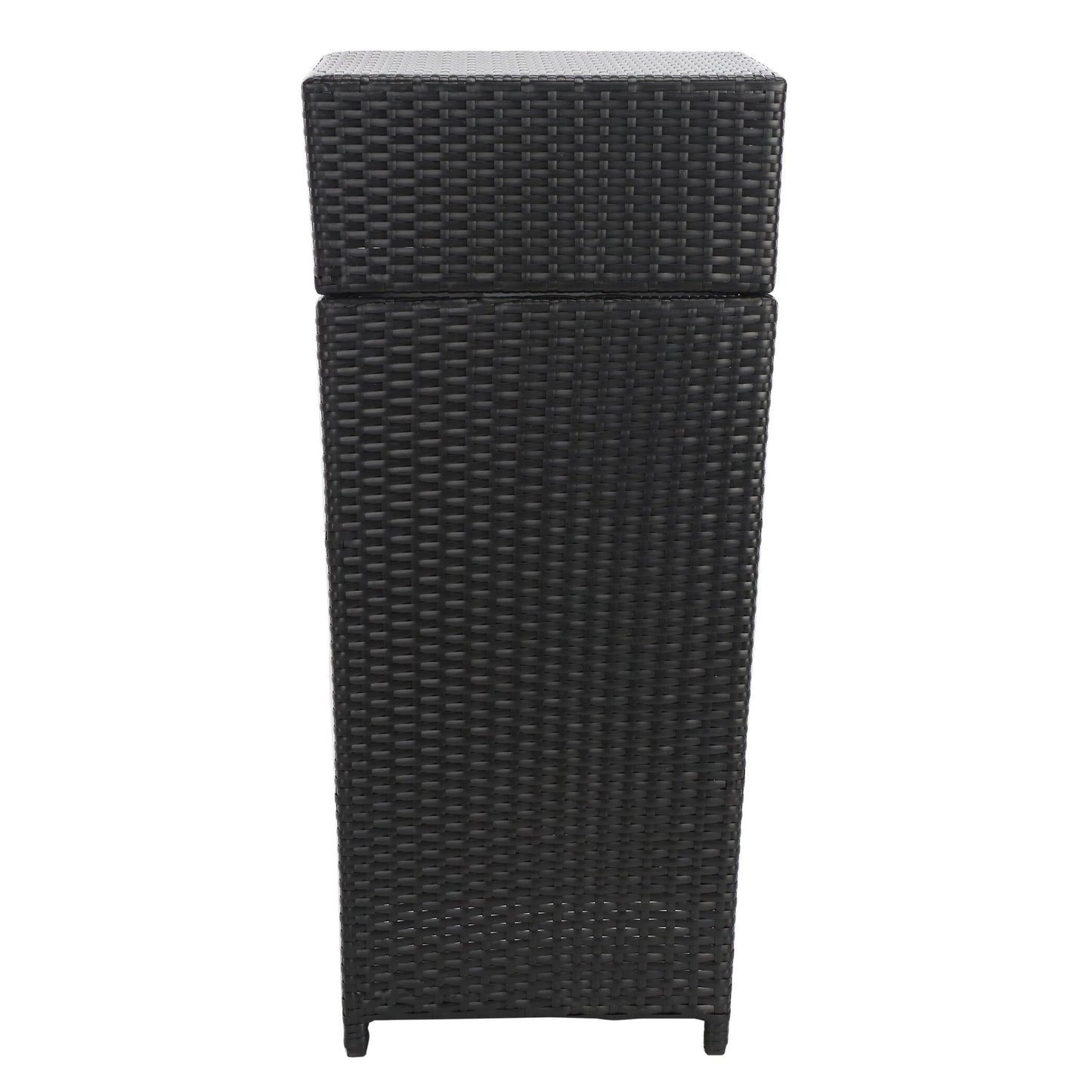 SAFAVIEH Outdoor Jennie Trash Bin (Fully Assembled)