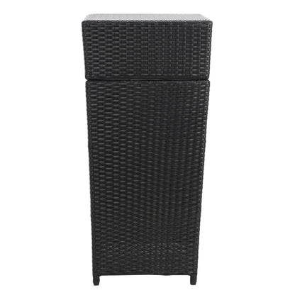 SAFAVIEH Outdoor Jennie Trash Bin (Fully Assembled)