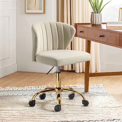 Chandra Velvet Office Chair