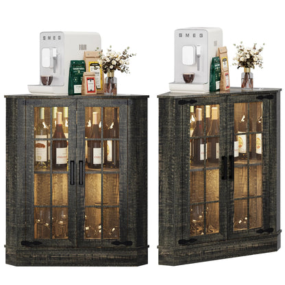 20"Wide Corner Storage Cabinet - N/A