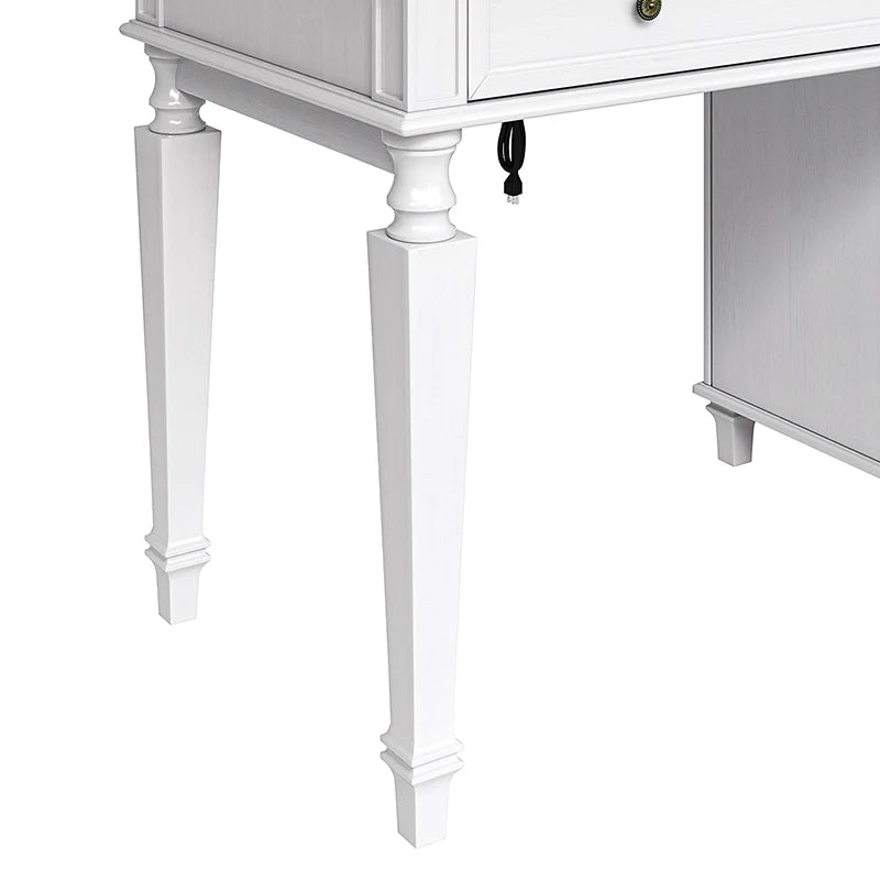 Christian 50" Farmhouse Desk with Lift Top and USB