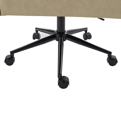 Fabius Mid-Century Modern Height-Adjustable Swivel Office Chair