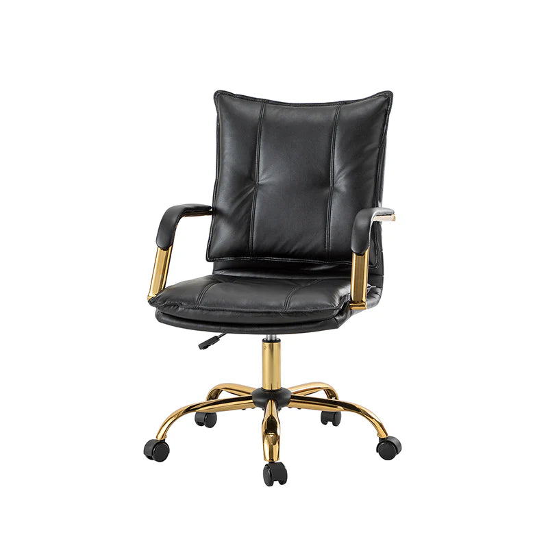 Michele Vegan Leather Task Accent Chair