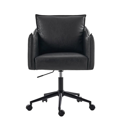 Fabius Mid-Century Modern Height-Adjustable Swivel Office Chair