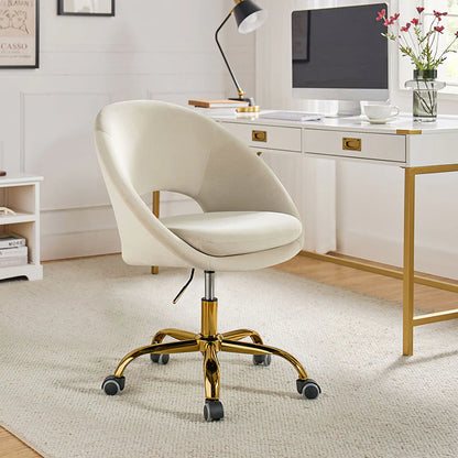 Ramona Velvet Upholstered Office Chair