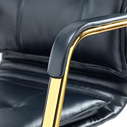 Michele Vegan Leather Task Accent Chair