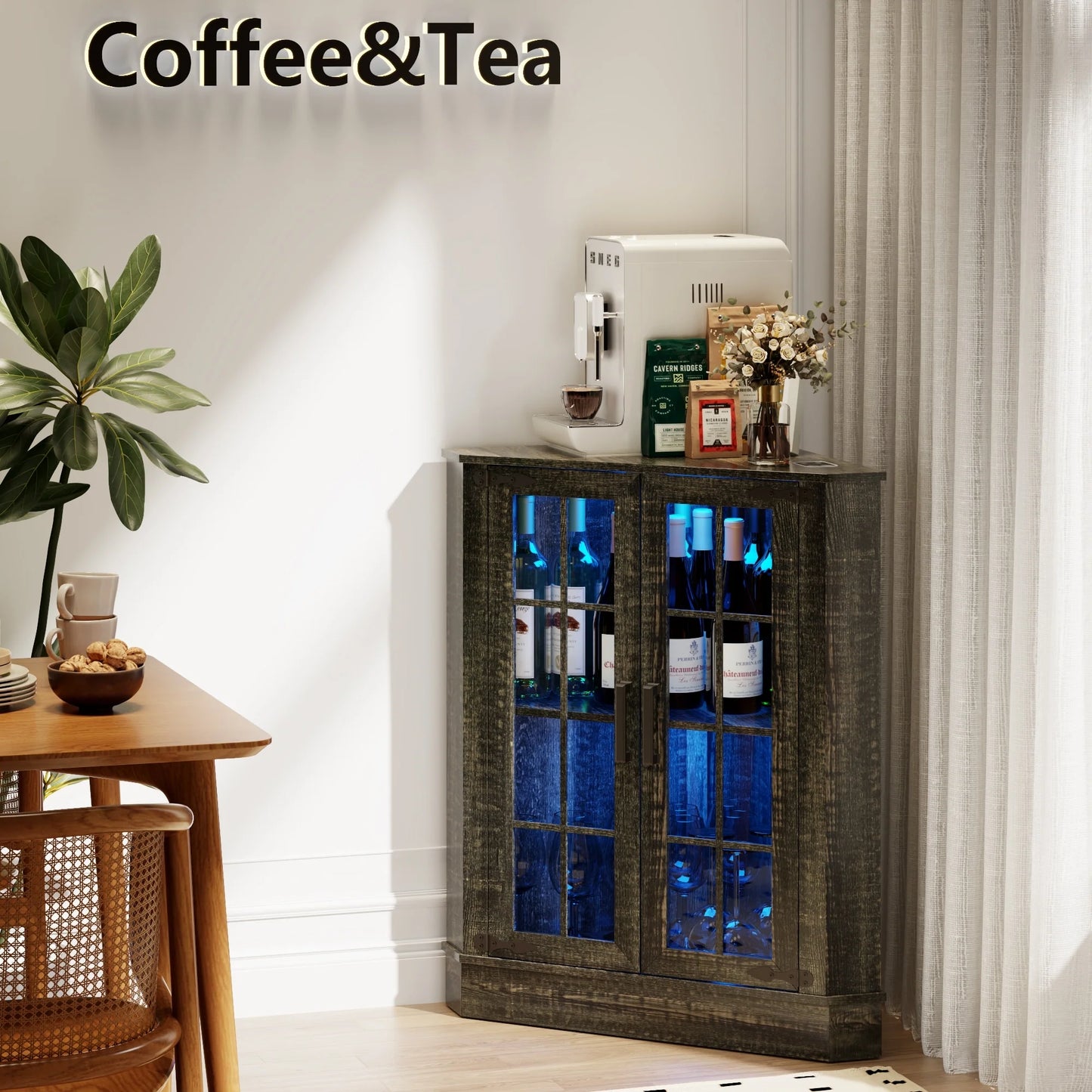 20"Wide Corner Storage Cabinet - N/A