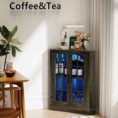 20"Wide Corner Storage Cabinet - N/A