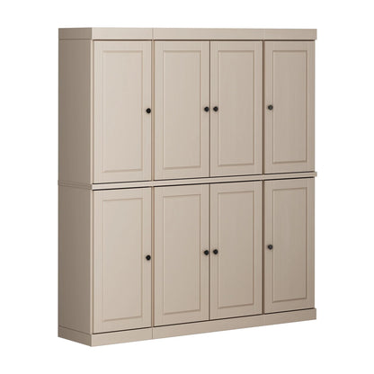 100% Solid Wood 65" Kitchen China Pantry Buffet by Palace Imports - 65" x 71.5"