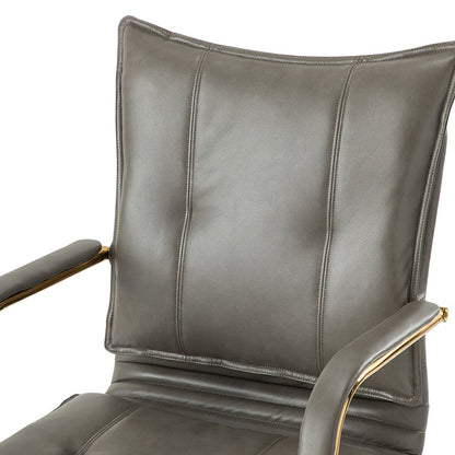 Michele Vegan Leather Task Accent Chair