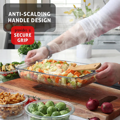 Eatex Baking Lasagna Pans Set with lid