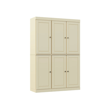 Palace Imports 100% Solid Wood 48.5" China Pantry Cabinet with Solid or Clear Glass Doors and Adjustable Shelves - 48.5" x 71.5"