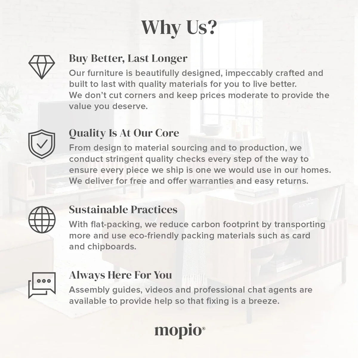 Mopio Brooklyn Storage Cabinet, Modern Farmhouse Entryway Accent Cabinet, Buffet Sideboard, Credenza