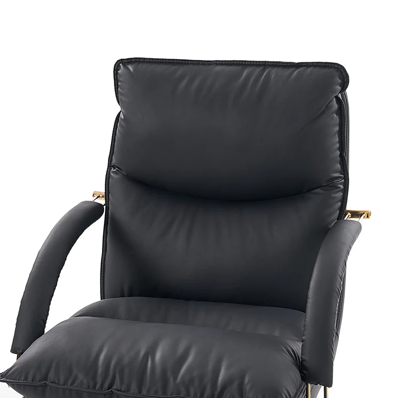 Sandy Waterproof PU Leather 360-Degree Swivel Office Chair
