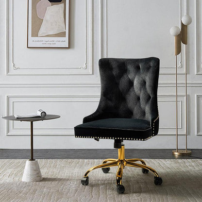 Adega Velvet Adjustable Office Chair