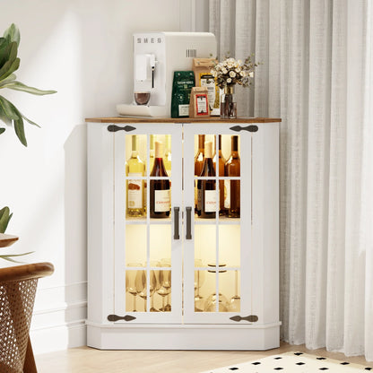 20"Wide Corner Storage Cabinet - N/A