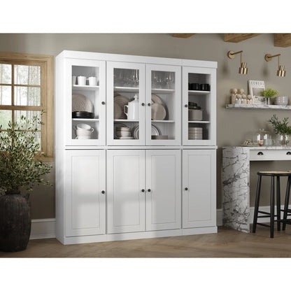 100% Solid Wood 65" Kitchen China Pantry Buffet by Palace Imports - 65" x 71.5"
