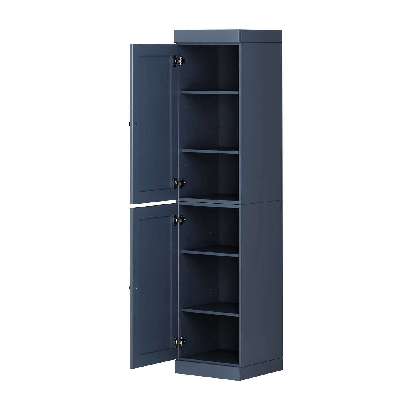 100% Solid Wood 16.5" Kitchen Pantry Cabinet with Doors by Palace Imports