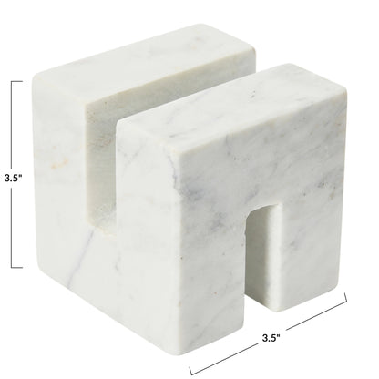 Contemporary Marble Cookbook Stand