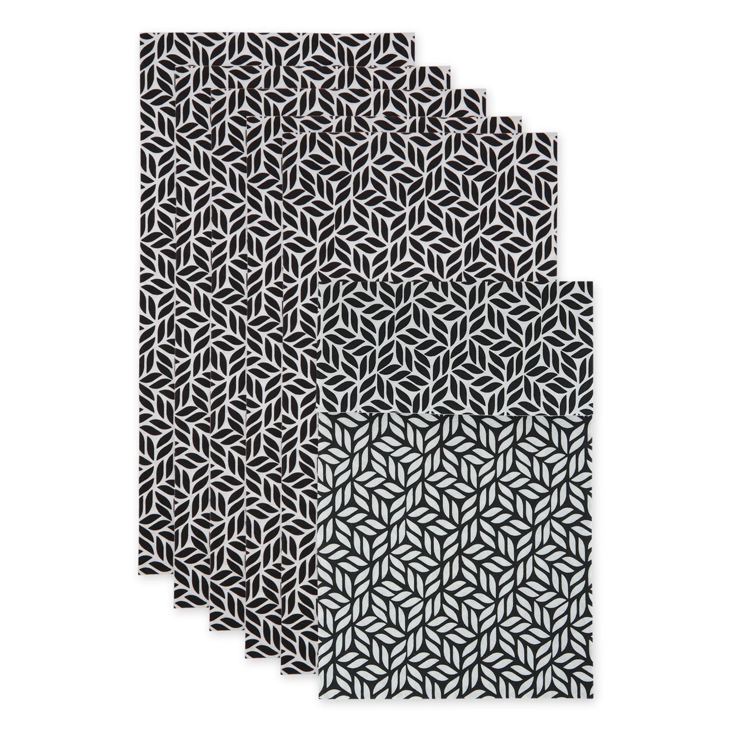 DII Nautical Blue Market Print Fridge Liner (Set of 6)