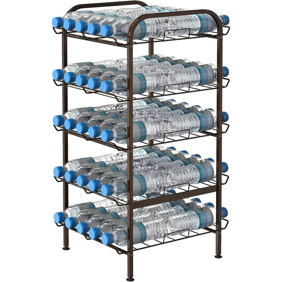Water Bottle Organizer Vertical Free Standing Storage